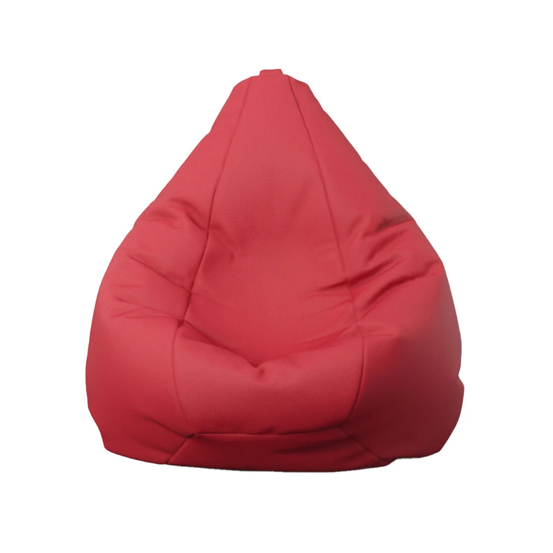 RFG Bean bag for kids, pear shape, coated, 160 L, red