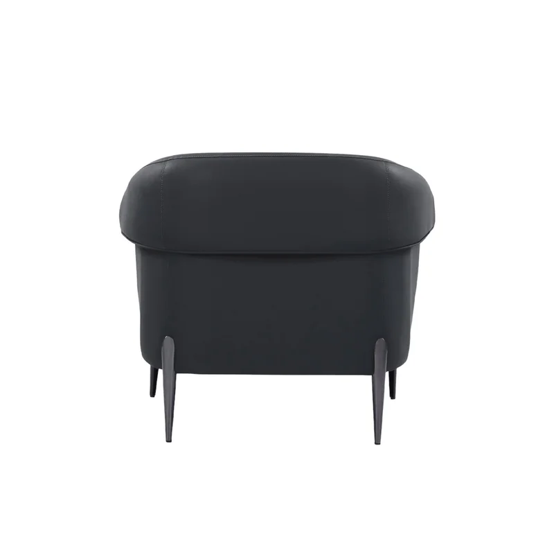 RFG Armchair Megan, eco leather, black