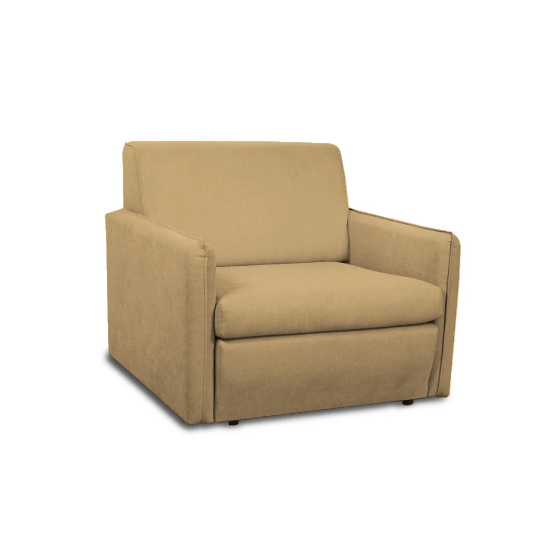 Armchair Triumph 2 with armrest, 950 x 920 x 850 mm, yellow