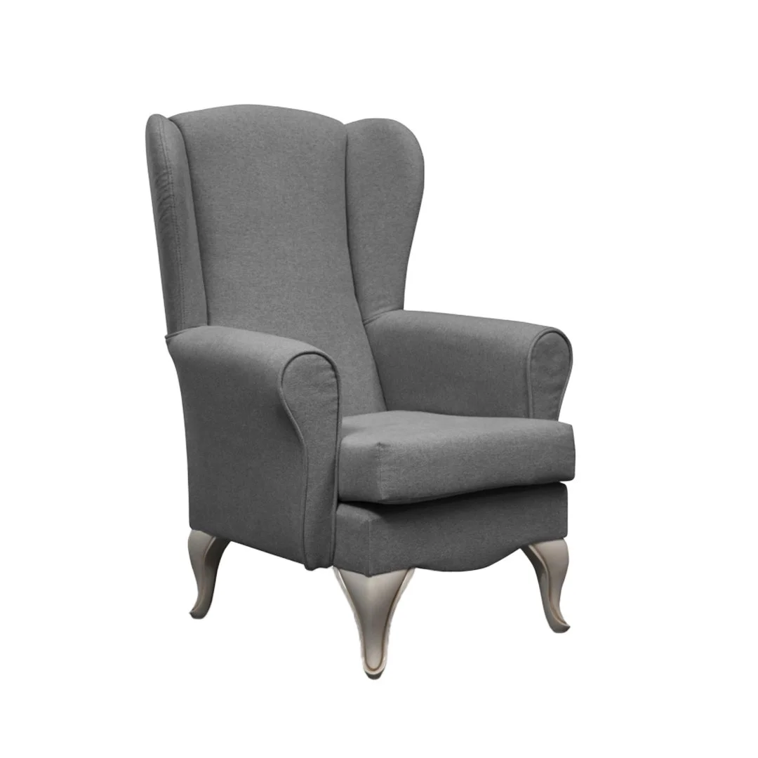 Armchair Classic, 800 x 750 x 1120-1140 mm, grey