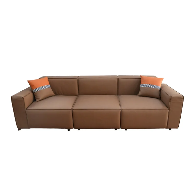 RFG Kiano Module, left, eco-leather, 950 ? 880 ? 740 mm, brown