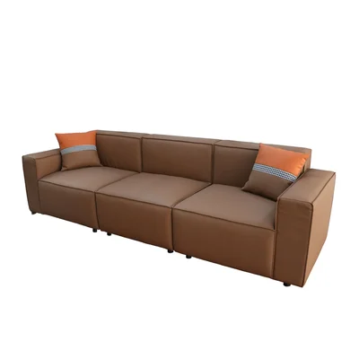 RFG Kiano Module, left, eco-leather, 950 ? 880 ? 740 mm, brown