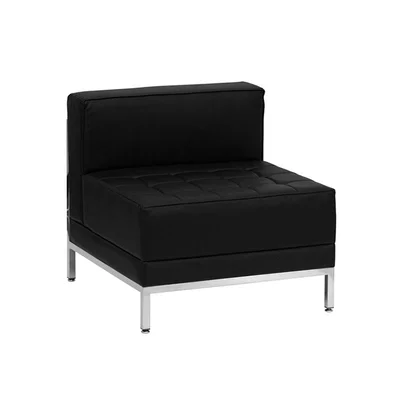 Module RFG Neo, middle, eco leather, 720 x 720 x 700 mm, black