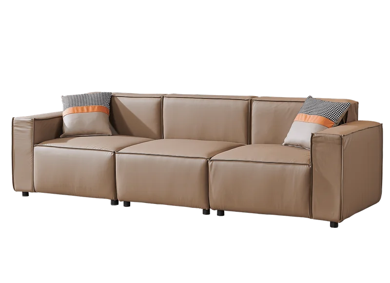 Armchair RFG Kiano, eco leather, 1160 x 880 x 760 mm, brown