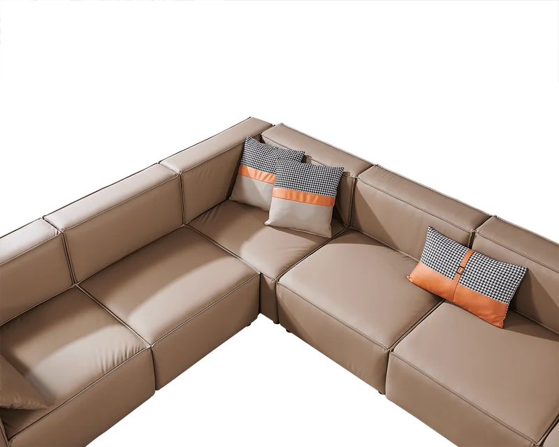 Armchair RFG Kiano, eco leather, 1160 x 880 x 760 mm, brown