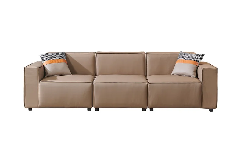 Armchair RFG Kiano, eco leather, 1160 x 880 x 760 mm, brown