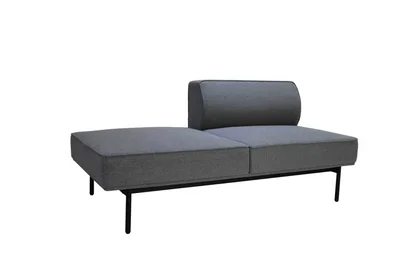 Модул RFG Klark, двоен, текстил, 1600 х 800 х 720 mm, сив