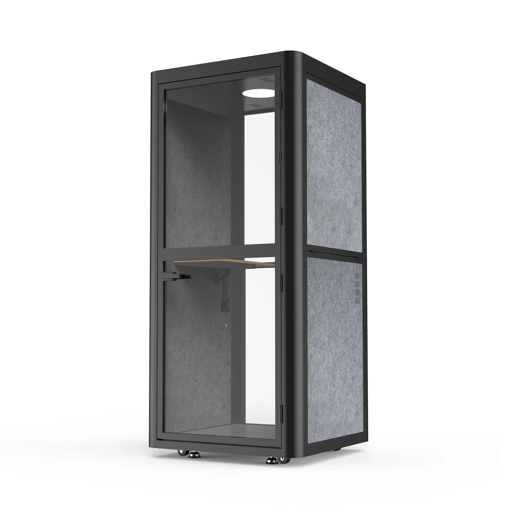 Cabin Flexi101, soundproof, 1020 x 1020 x 2260 mm, gray