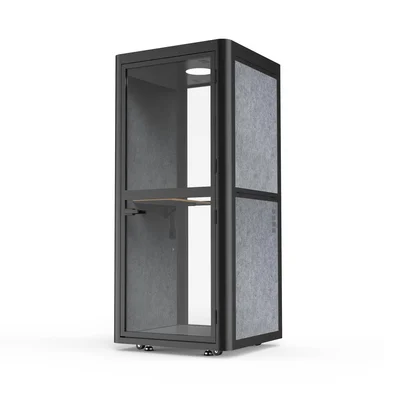 Cabin Flexi101, soundproof, 1020 x 1020 x 2260 mm, gray