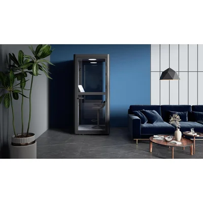 Cabin Flexi101, soundproof, 1020 x 1020 x 2260 mm, gray