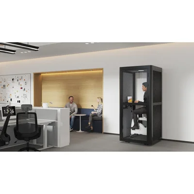Cabin Flexi101, soundproof, 1020 x 1020 x 2260 mm, gray