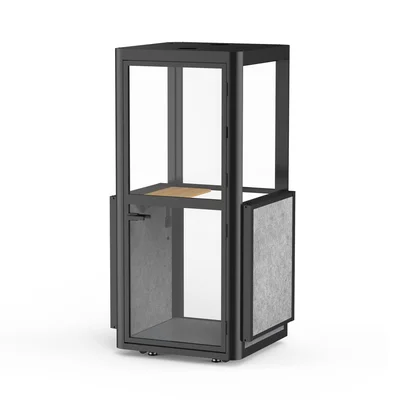Cabin Flexi101, soundproof, 1020 x 1020 x 2260 mm, gray
