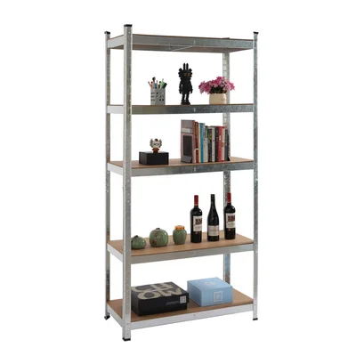 RFG Metal Shelf, with 5 MDF shelves, 900 x 400 x 1800 mm, up to 175 kg