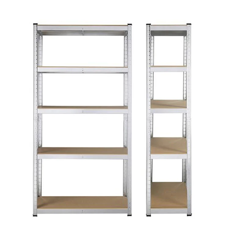 RFG Metal Shelf, with 5 MDF shelves, 900 x 400 x 1800 mm, up to 175 kg