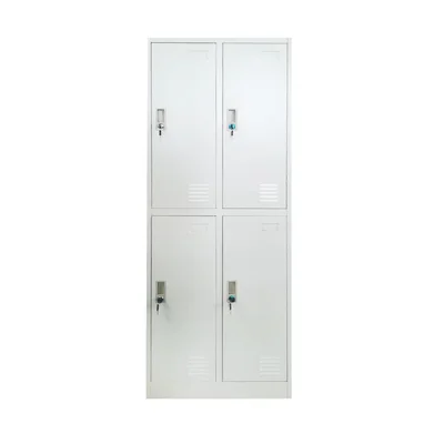 RFG Wardrobe, metal, double, with four compartments, 60 x 45 x 185 cm