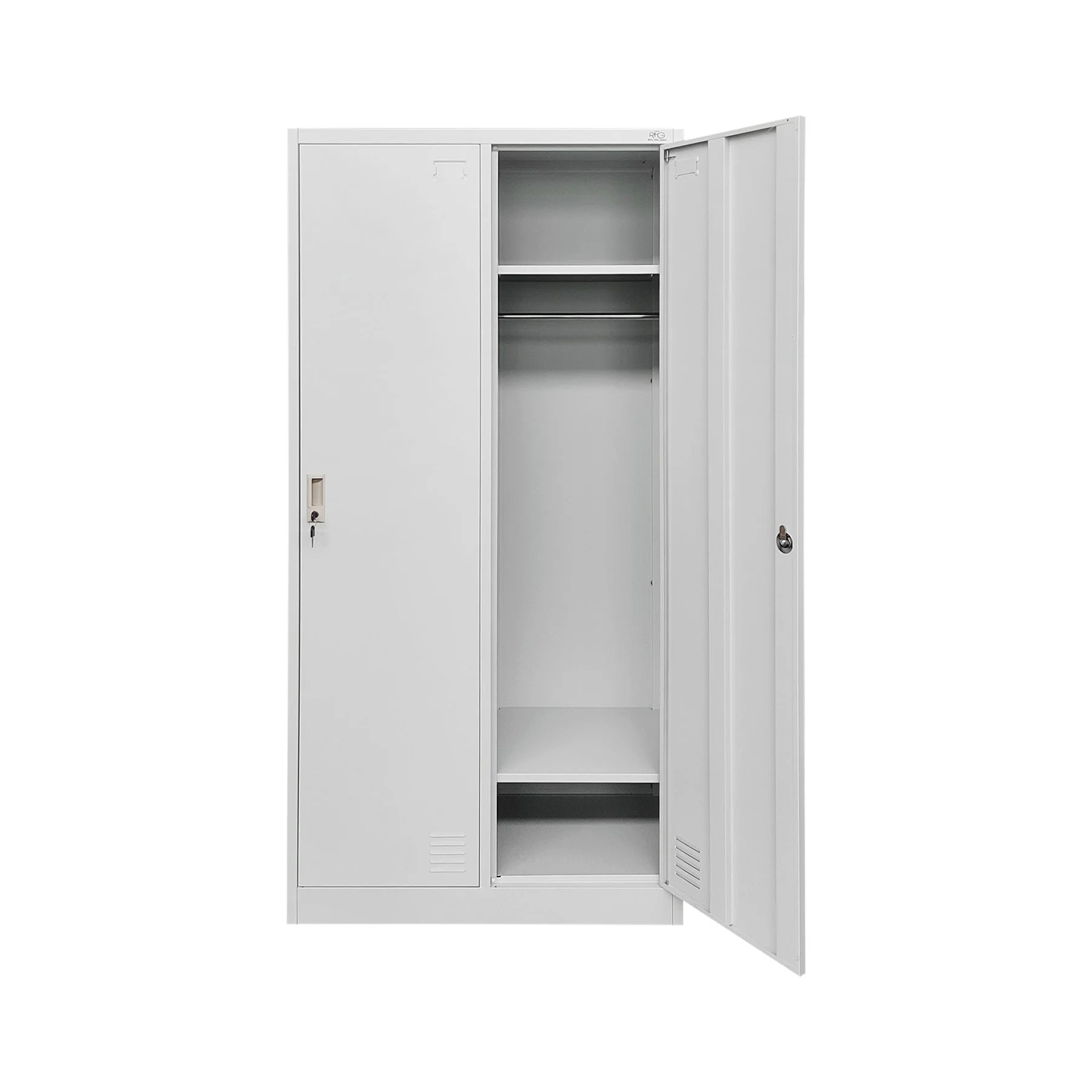 RFG Wardrobe, metal, double, 90 x 45 x 185 cm