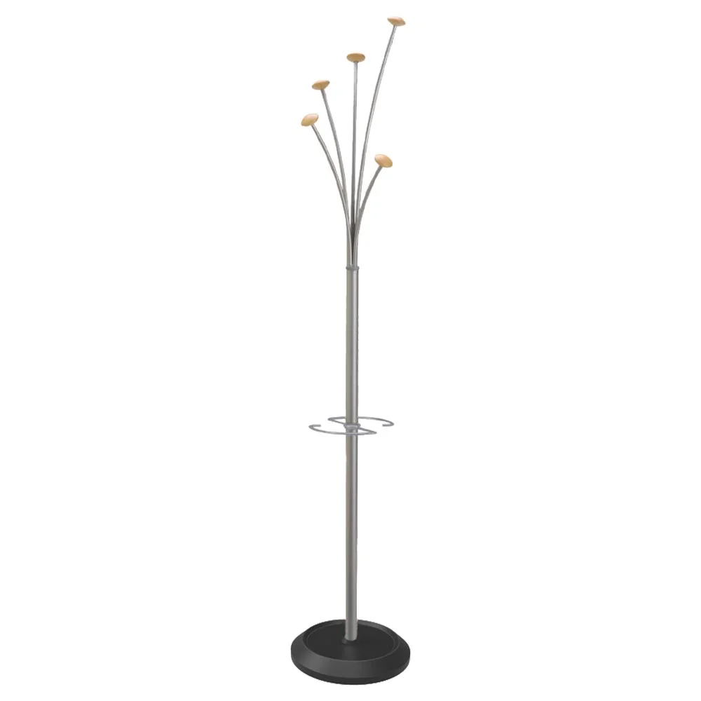 Закачалка RFG Lugano, височина 173 cm, сива