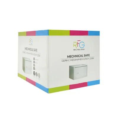 RFG Safe 250BK, non-fireproof, with mechanical code, 35 x 25 x 25 cm