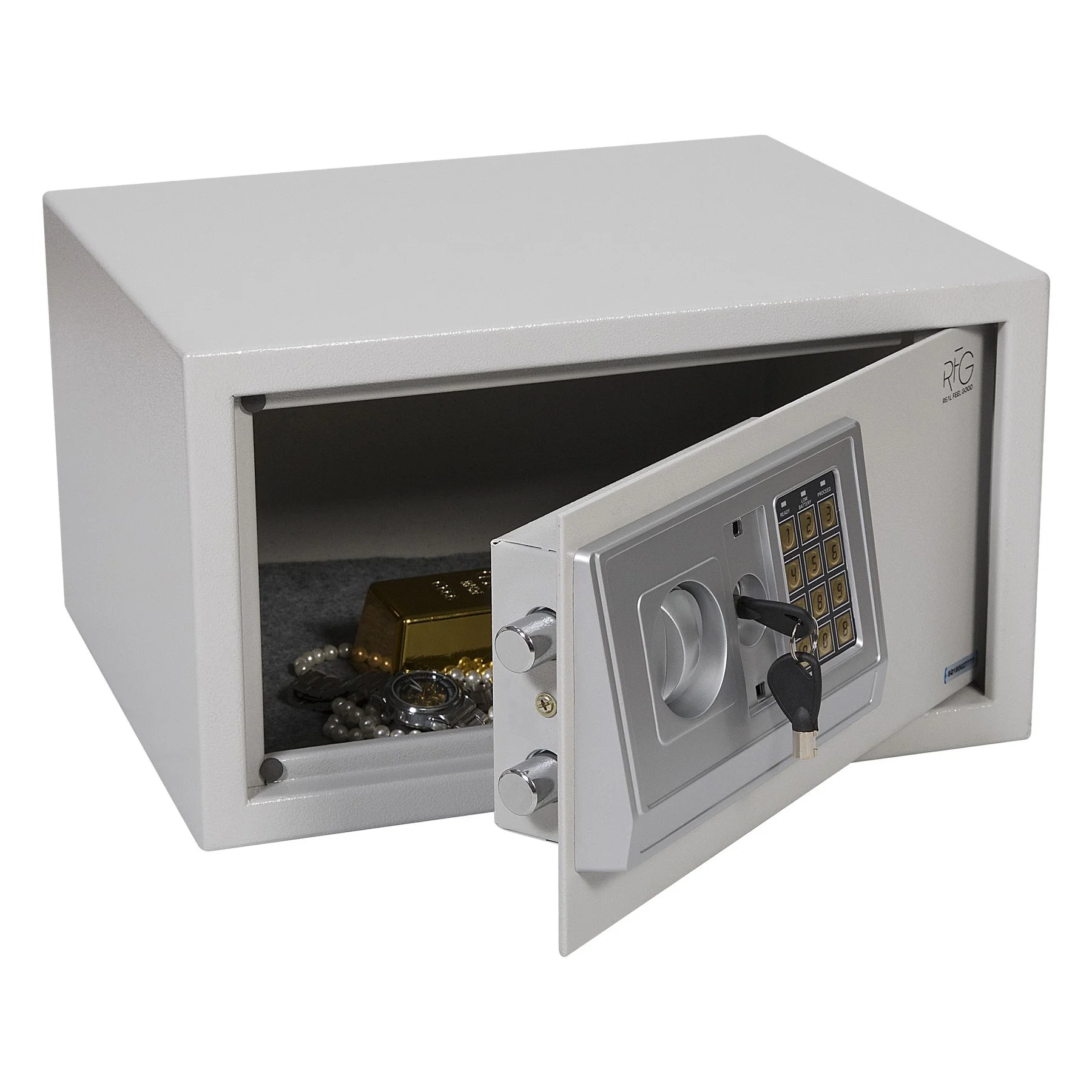 RFG Safe EA23, non-fireproof, with digital code, 40.5 x 33.5 x 22.9 cm