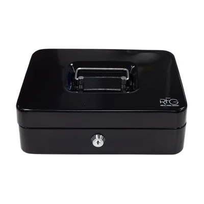 RFG Cash box, 25 cm, metal, black