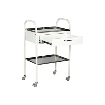 Trolley, manipulative, with drawer