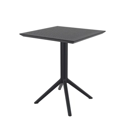 RFG Table Folding, foldable, plastic, black