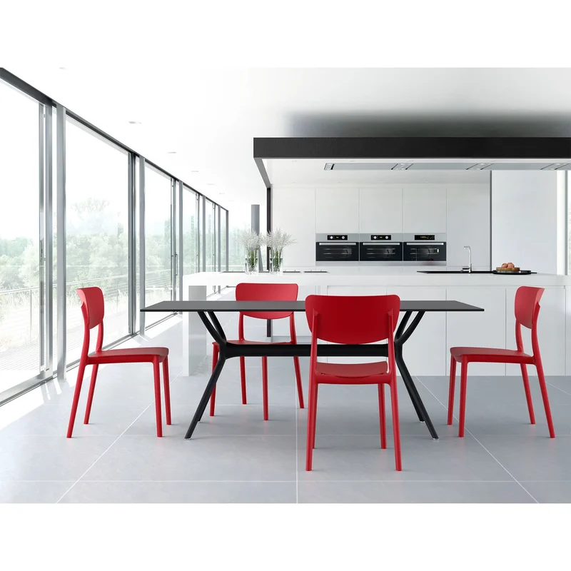RFG Chair Moon, plastic, red