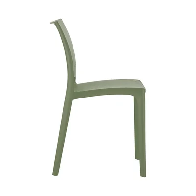 RFG Chair Milano, Plastic, Dark Green