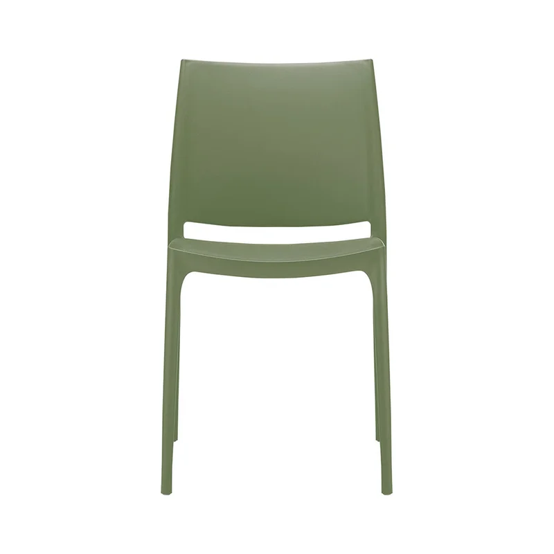 RFG Chair Milano, Plastic, Dark Green