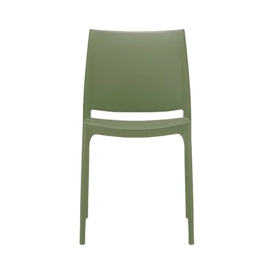 RFG Chair Milano, Plastic, Dark Green