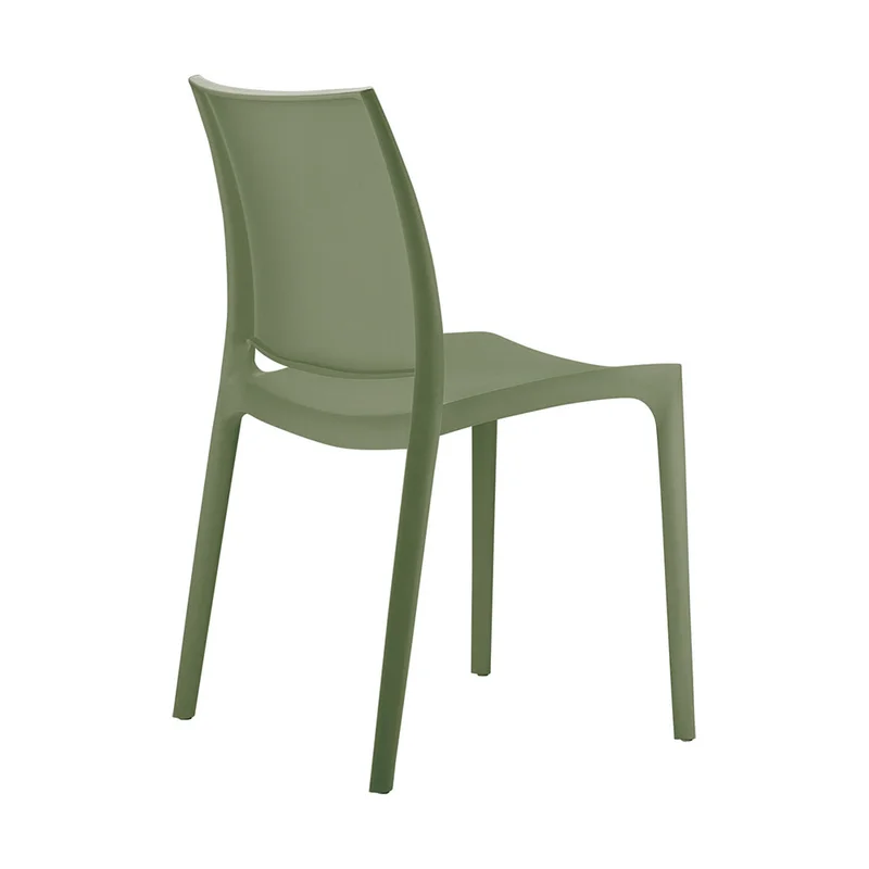 RFG Chair Milano, Plastic, Dark Green