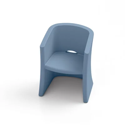 Lyxo Armchair Breeze, 650 x 580 x 800 mm, light blue