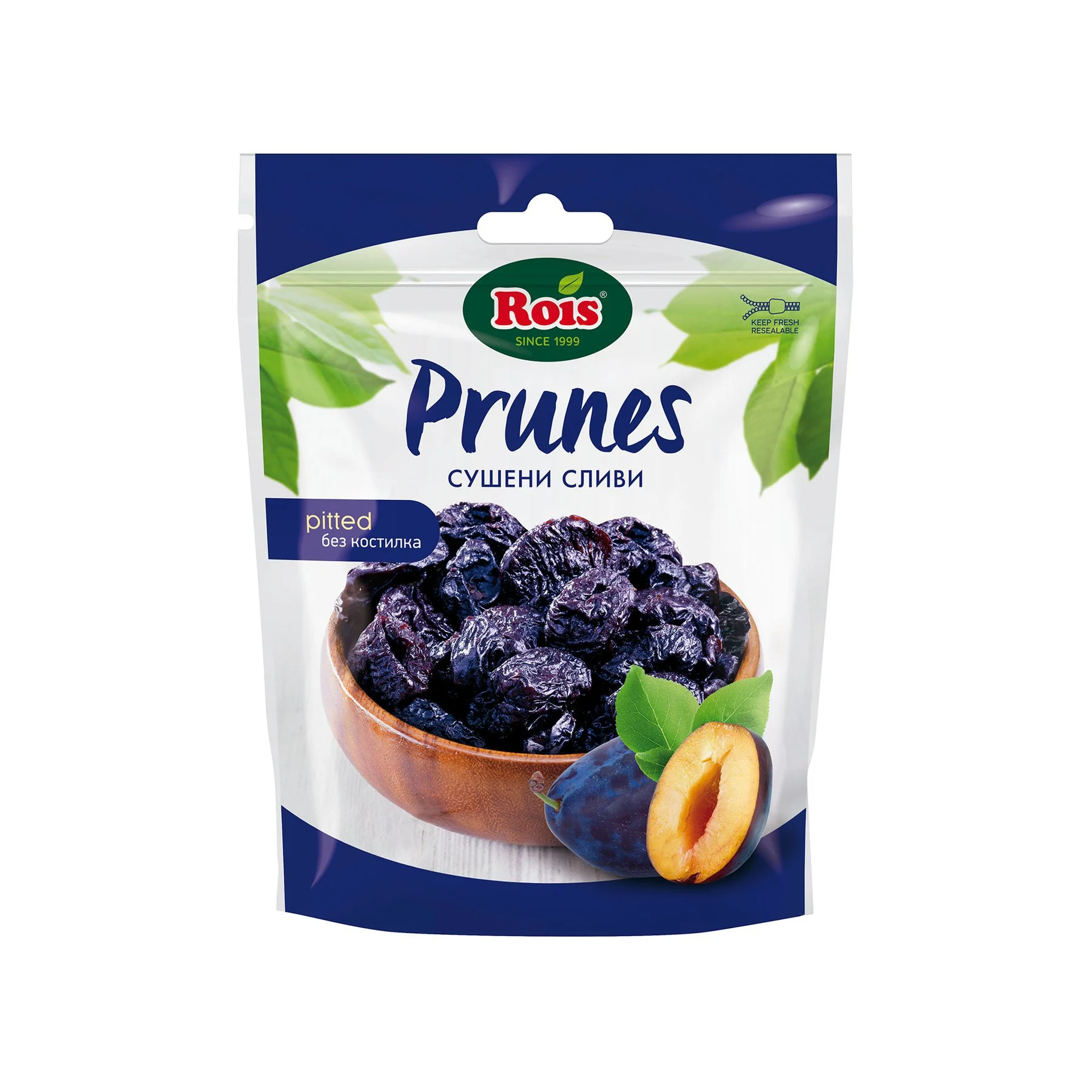 Rois Plums, dried, pitted, 150 g