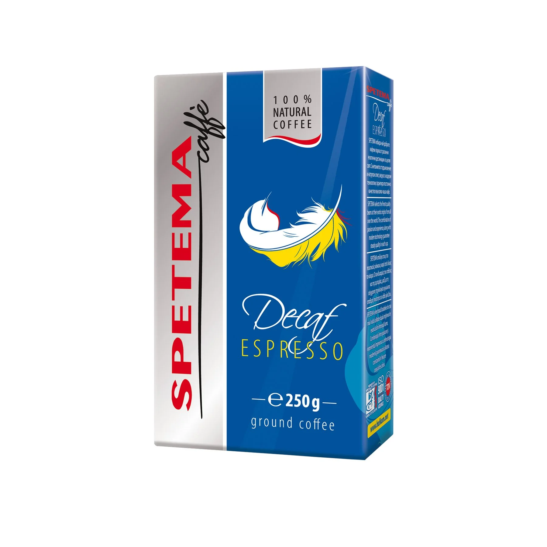 Spetema Ground Coffee Decaf, decaffeinated, 250 g