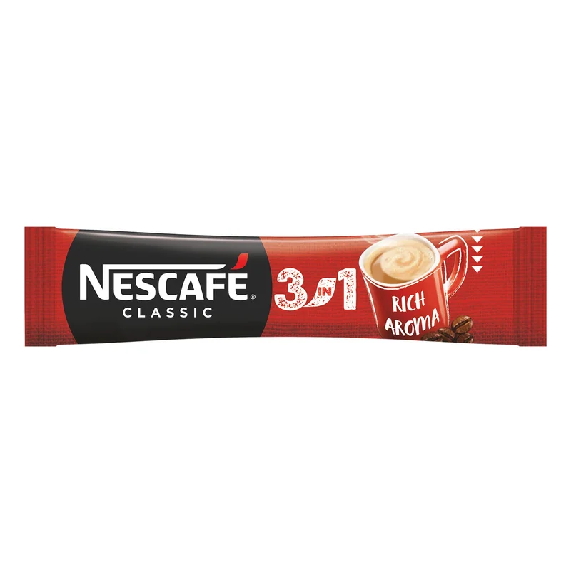 Nescafe Instant coffee 3in1, 15.5 g, sachet, 10 pcs