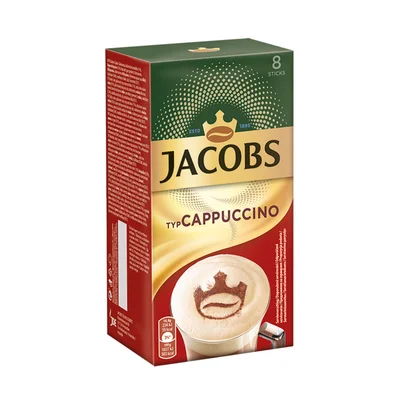 Jacobs Instant coffee Cappuccino, sachet, 14.4 g, 8 pcs