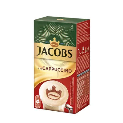 Jacobs Instant coffee Cappuccino, sachet, 14.4 g, 8 pcs