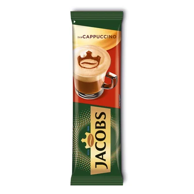 Jacobs Instant coffee Cappuccino, sachet, 14.4 g, 8 pcs
