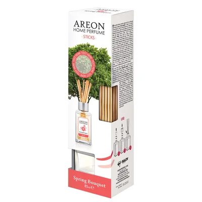 Air freshener Areon Home Perfume, reeds, spring bouquet, 85 ml