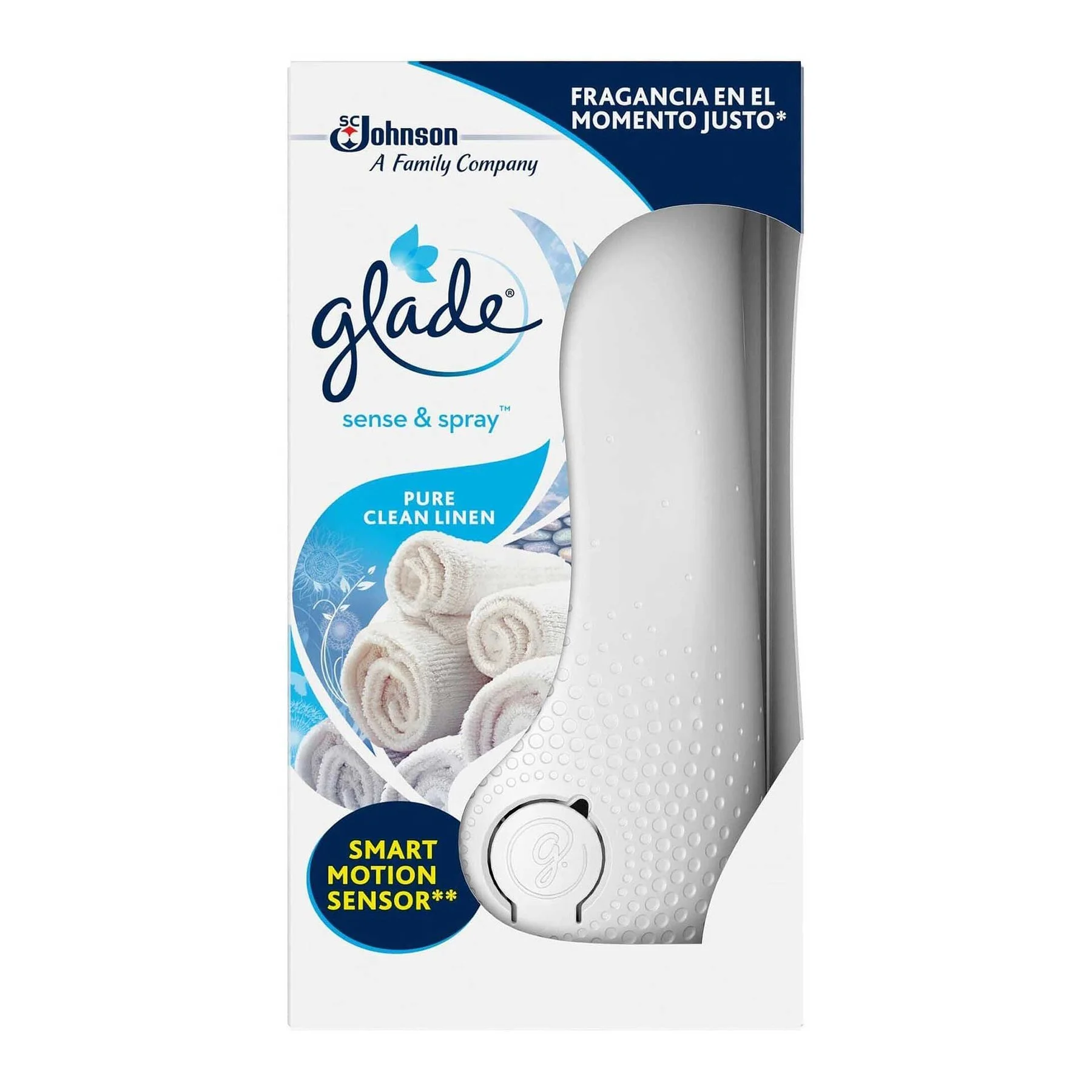 Dispenser Glade Sense&Spray - Fresh purity, 18 ml