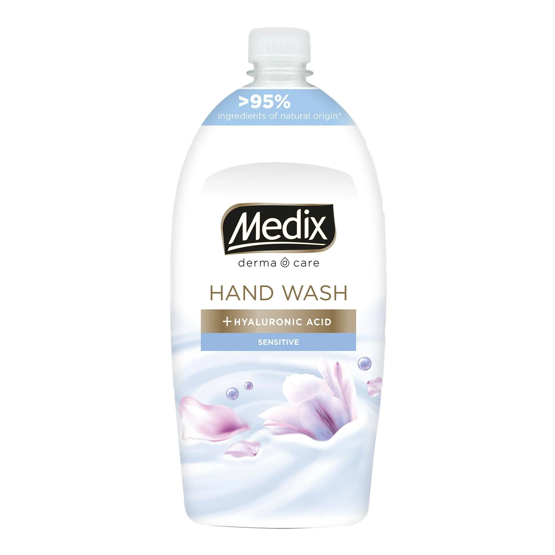 Liquid soap Medix Cream Collection Sensitive, 800 ml, white