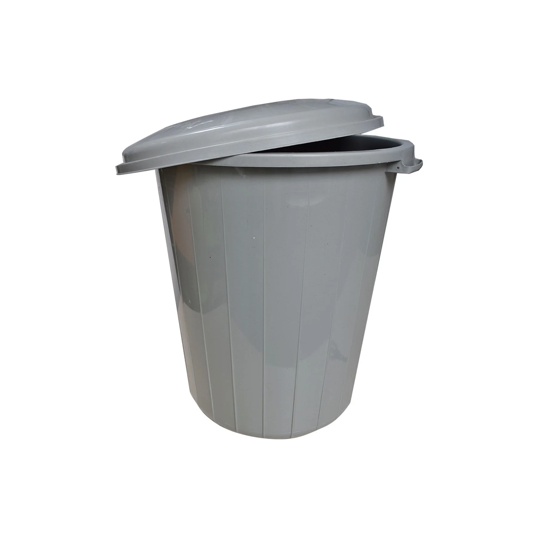 Basket Planet with lid UP106, 70 L, gray, 40 х 40 х 52 cm