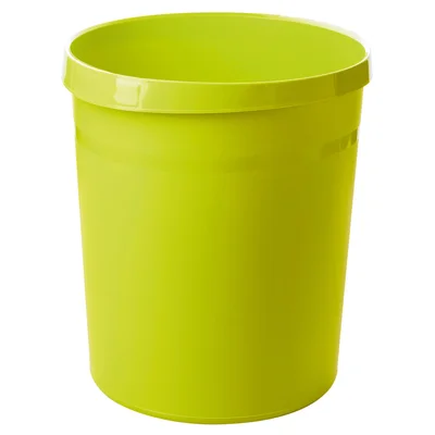 Waste bin HAN Grip Trend, plastic, 18 L, light green, 31.2 x 23.7 x 35 cm