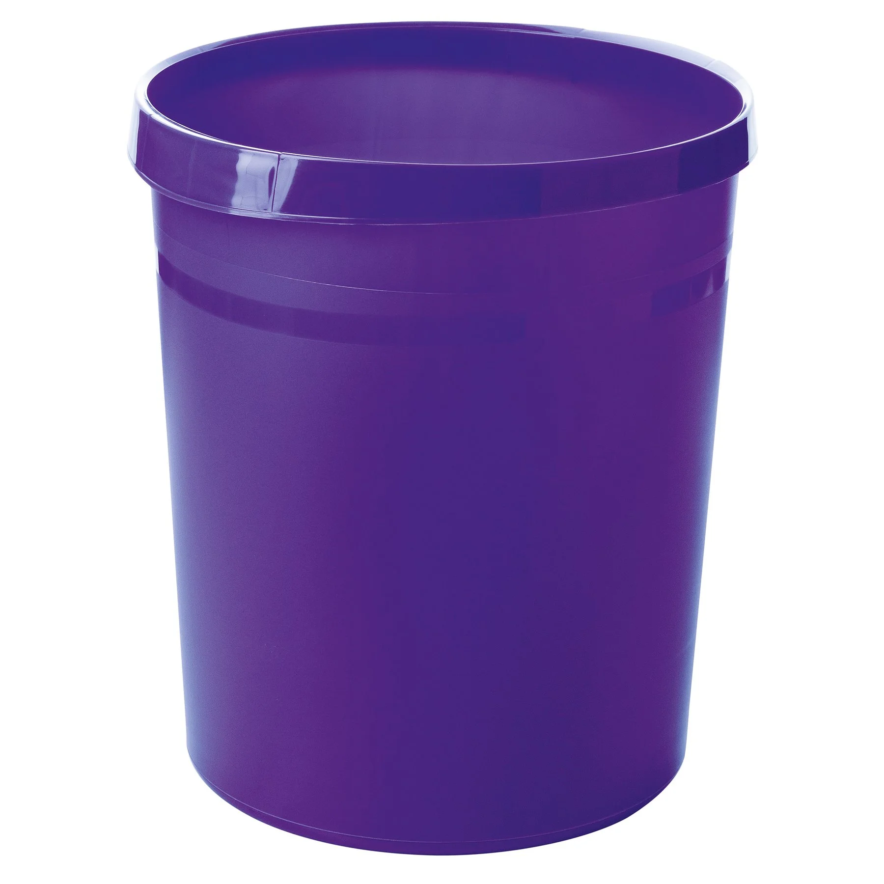 Waste bin HAN Grip Trend, plastic, 18 L, purple, 31.2 x 23.7 x 35 cm