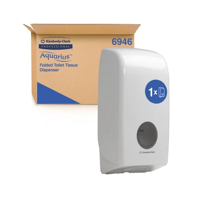 Dispenser for toilet paper of bundles Kimberly-Clark Aquarius, abs, 17 х 15.5 х 34 cm