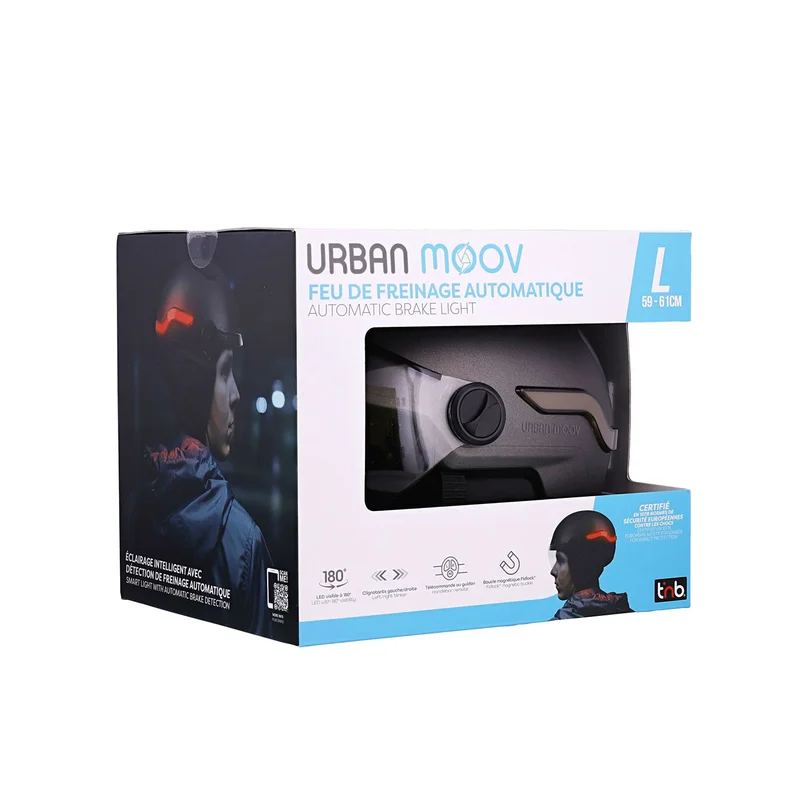 TNB URBAN MOOV LED HELMET SIZE L BLACK