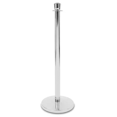 Limiting peg Modern, chrome, width 320 mm, height 920 mm