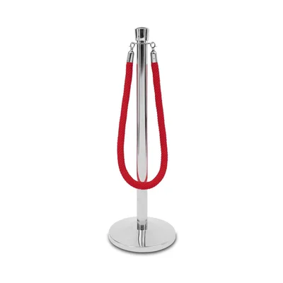 Limiting peg Modern, chrome, width 320 mm, height 920 mm