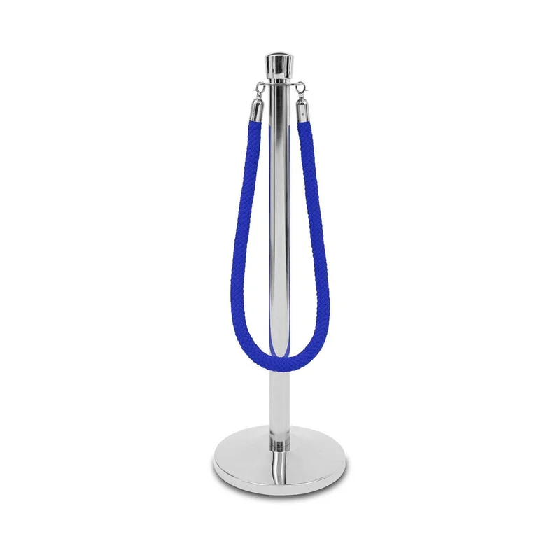 Limiting peg Modern, chrome, width 320 mm, height 920 mm