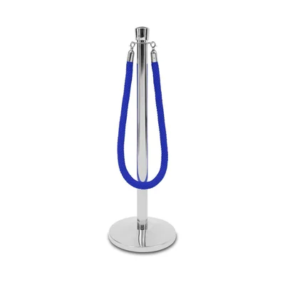 Limiting peg Modern, chrome, width 320 mm, height 920 mm
